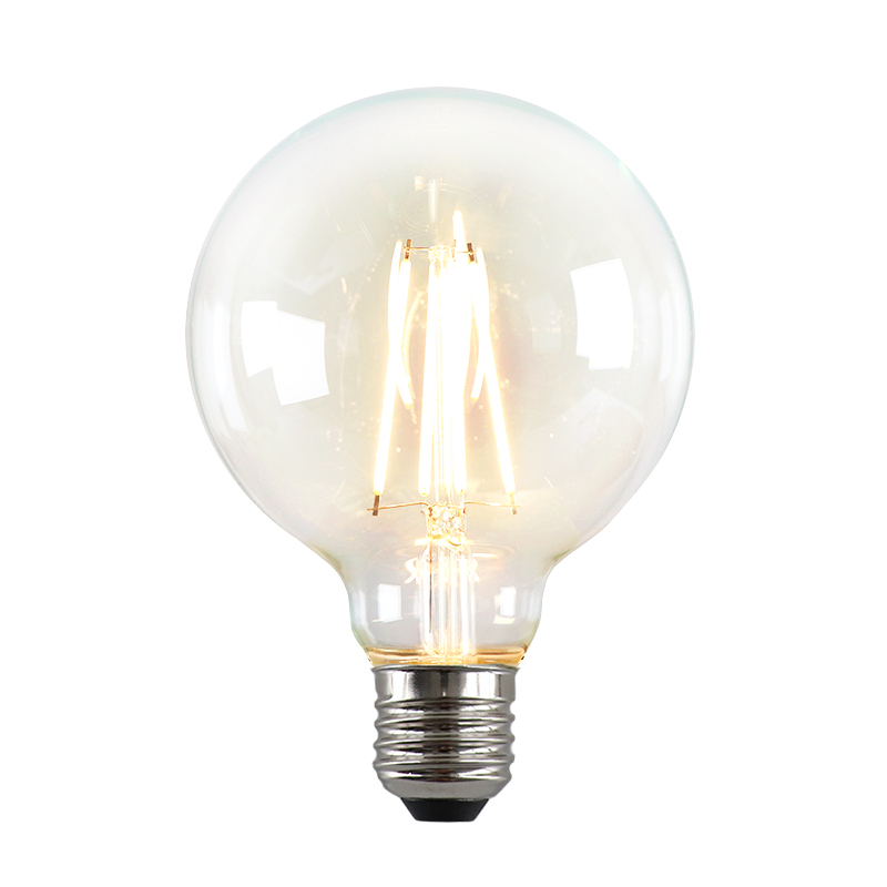 Olucia żarówka LED E27 ściemnialna George, G95, 4W, 2700K