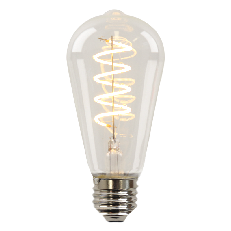 Olucia żarówka Edisona LED E27 ściemnialna Tuelo, 4W, 2700K