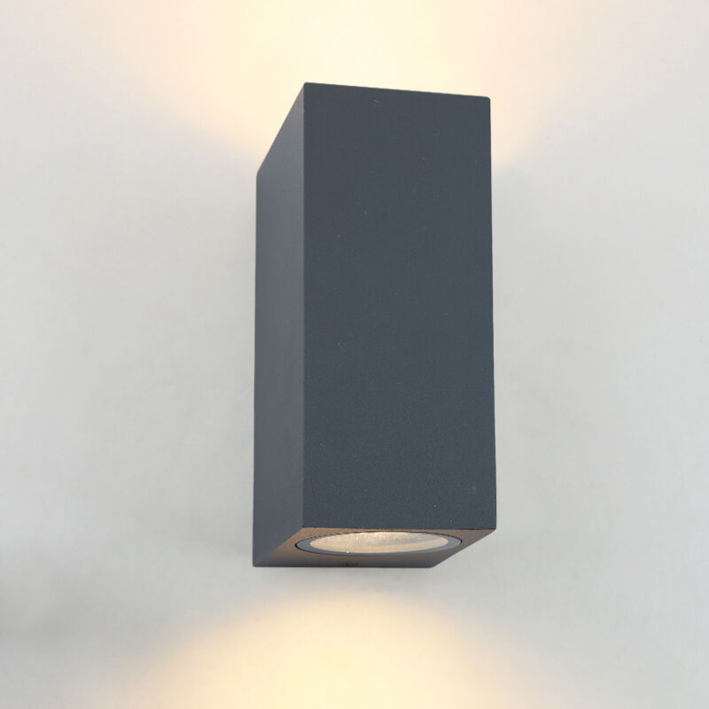 Nowoczesna lampa zewnętrzna antracytowa, Corella, IP44