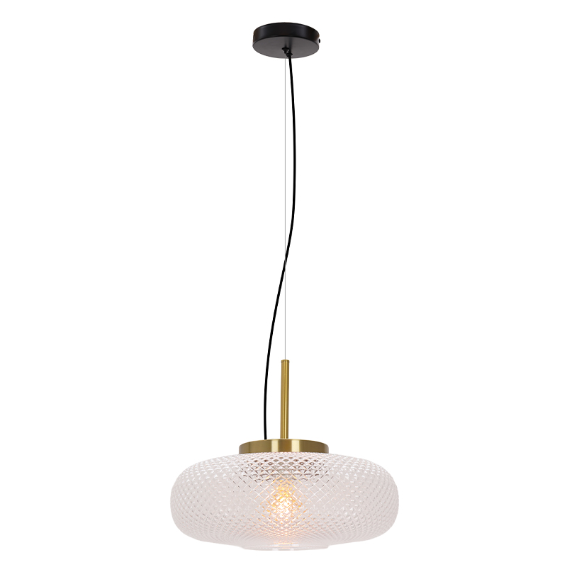 Retro lampa wisząca przezroczysta, Johnson