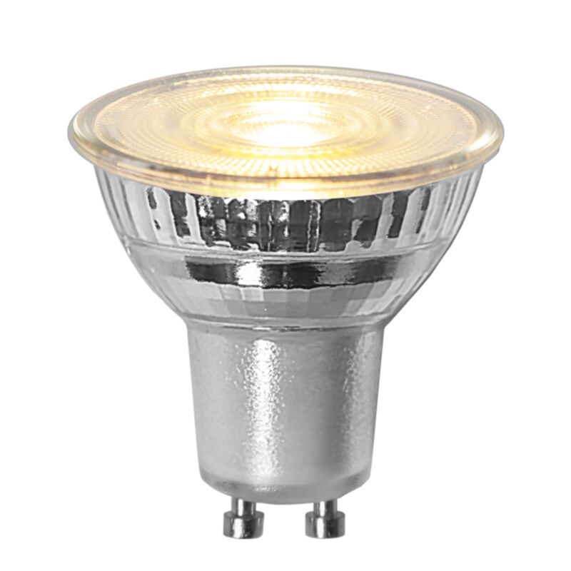 3-stopniowa ściemniana lampa LED GU10, Atilla, przezroczysta, 4.4W, 3000K