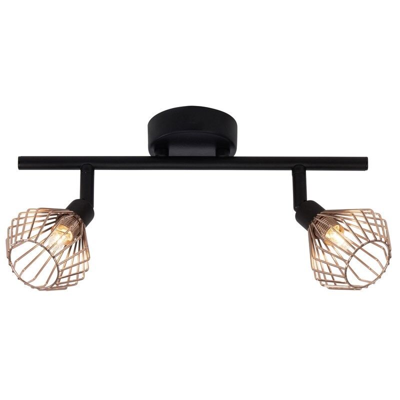 Industrialna lampa sufitowa miedziana, Keyshaira