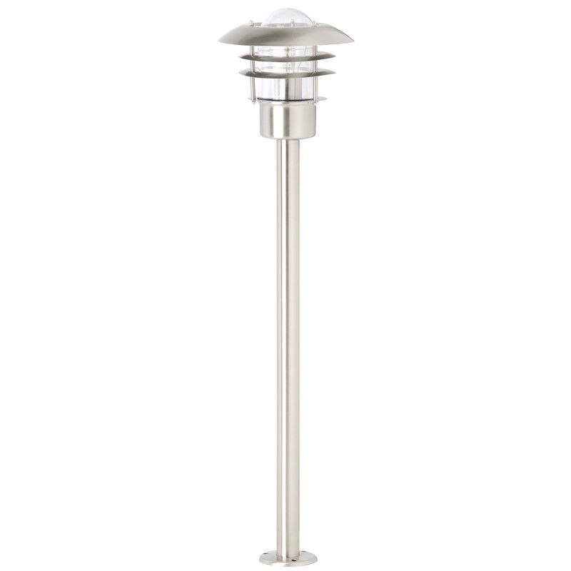 Metalowa lampa zewnętrzna chromowana, Ajlina, IP44