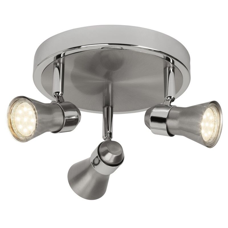 Metalowy spot sufitowy chromowany, Roel, 7W, 3000K LED