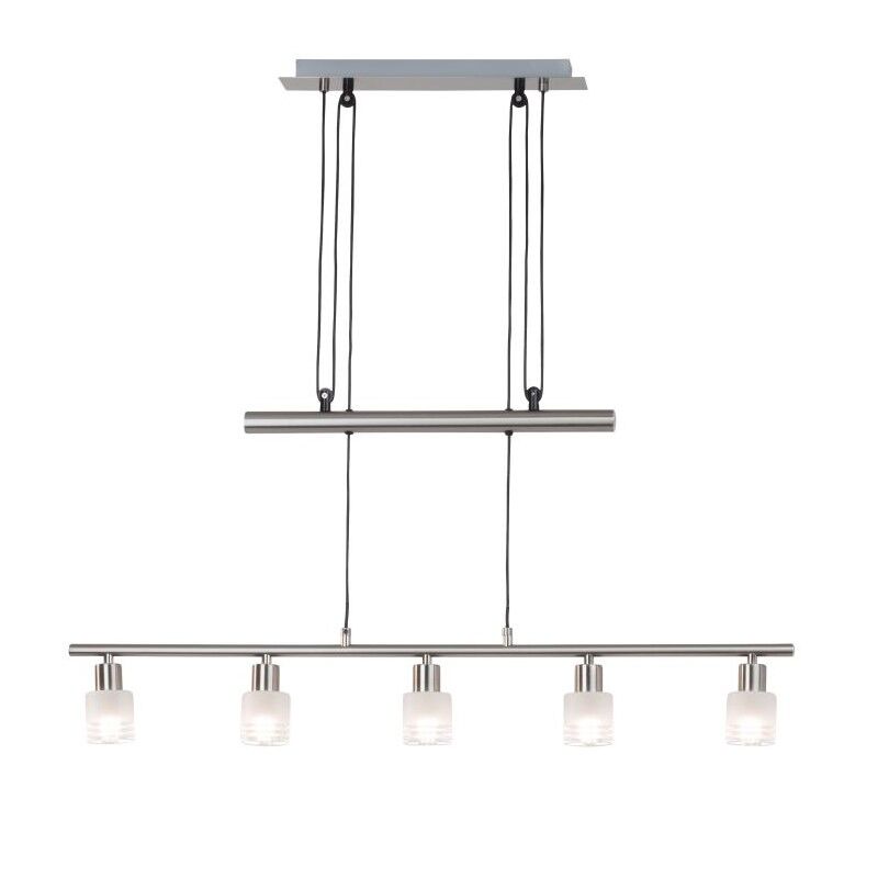 Metalowa lampa wisząca chromowana, Blake