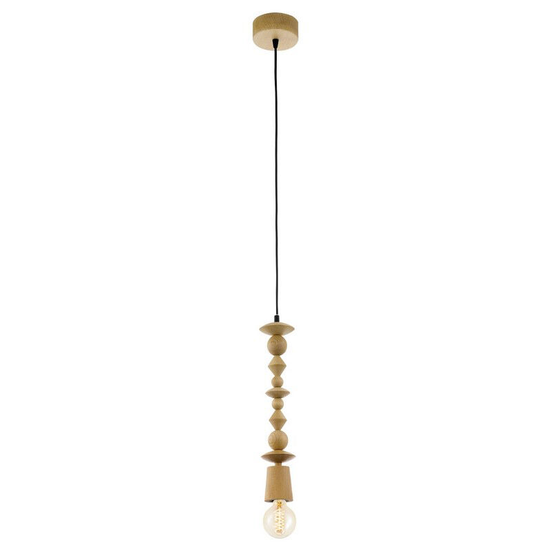 Drewniana lampa wisząca, Abel