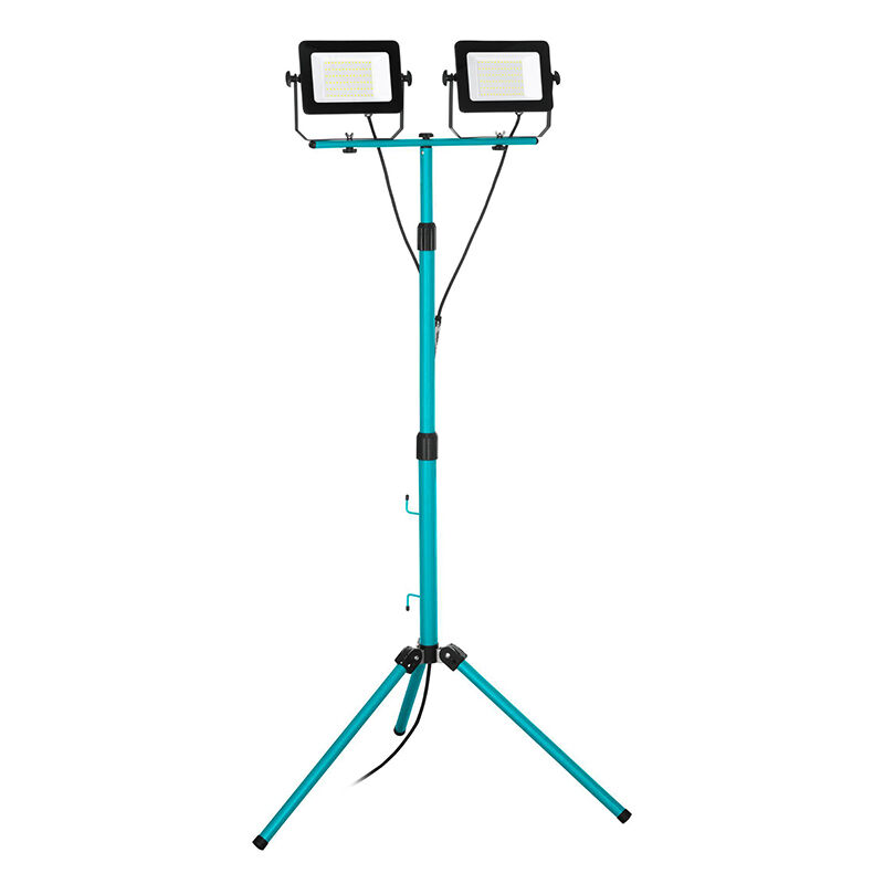 Aluminiowa lampa robocza niebieska, Angelos, 52W, 4000K LED, IP65, z przełącznik