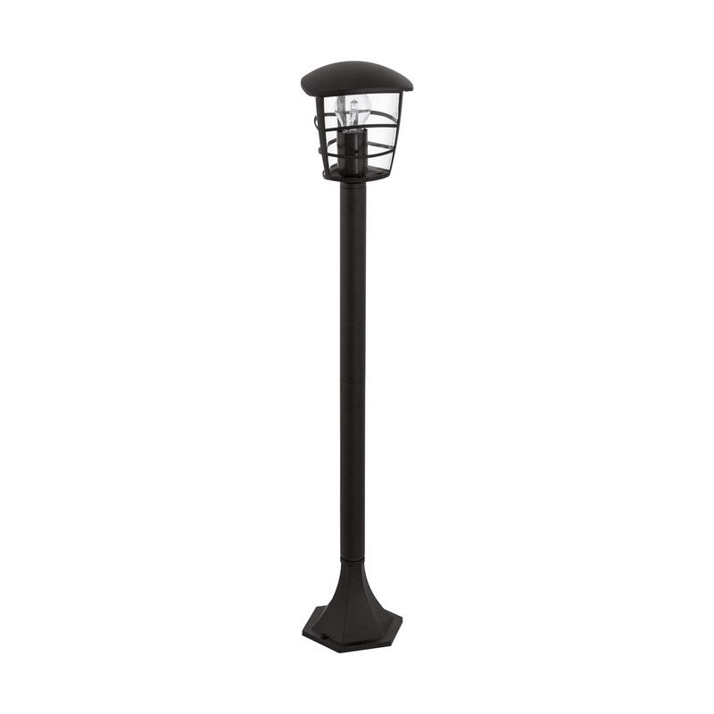 Plastikowa nowoczesna lampa zewnętrzna czarna, Inas, IP44