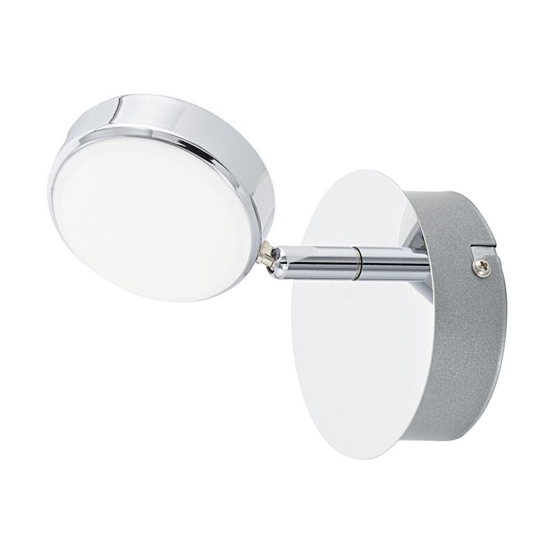 Stalowy nowoczesny spot sufitowy chromowany, Tjark, 5W, 3000K LED