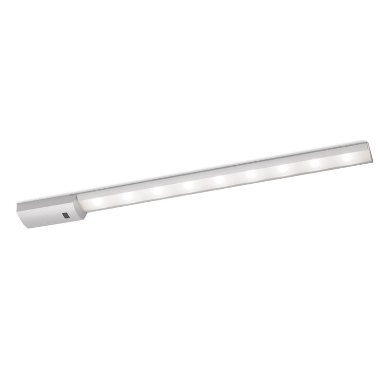 Srebreny oświetlenie szafek kuchennych aluminiowy, Veroni, 8W, 4000K LED