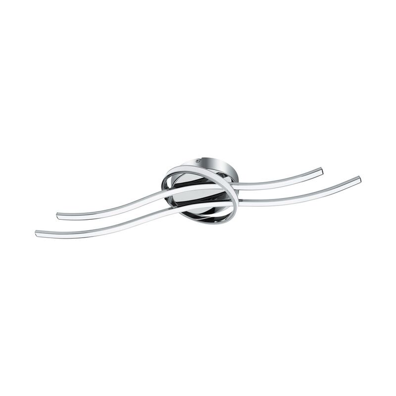 Aluminiowy design plafon sufitowy chromowany, Tinus, 6W, 3000K LED