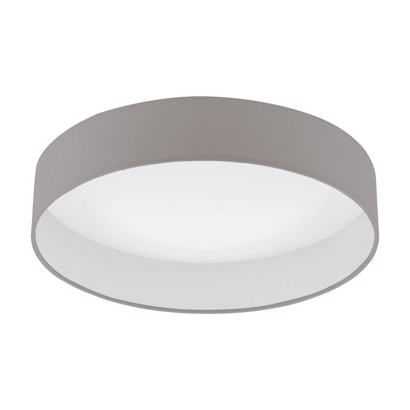 Tkanina lampa sufitowa ciemnoszara, Guido, 18W, 3000K LED