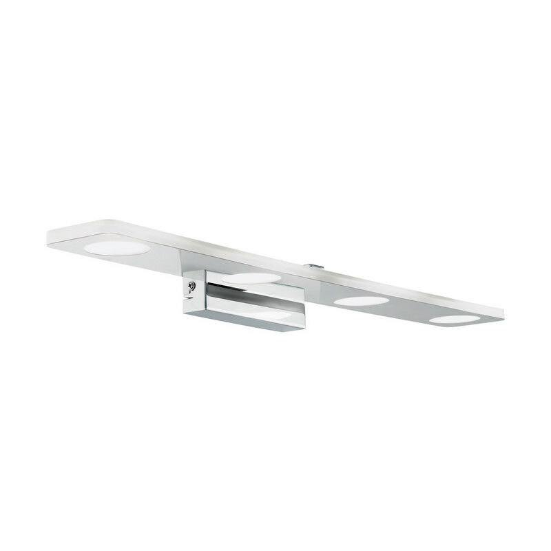 Plastikowy nowoczesny kinkiet chromowany, Jan, 5W, 3000K LED, IP44
