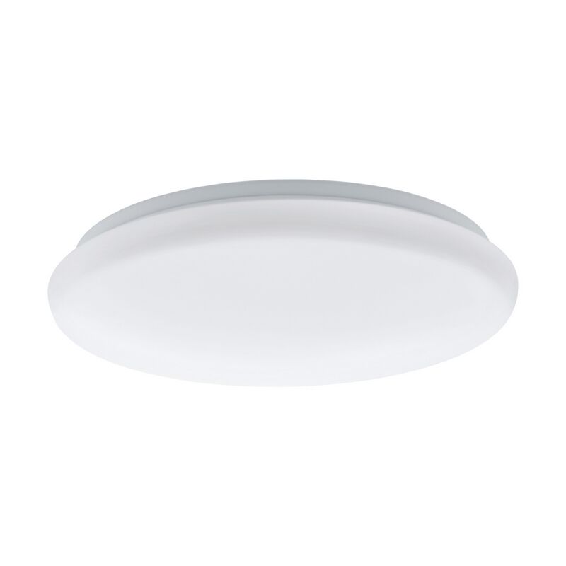Stalowa lampa sufitowa z czujnikiem biała, Patryk, 12W, 3000K LED