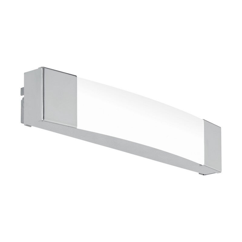 Plastikowy nowoczesny oświetlenie lustra chromowany, Rafi, 8W, 4000K LED, IP44