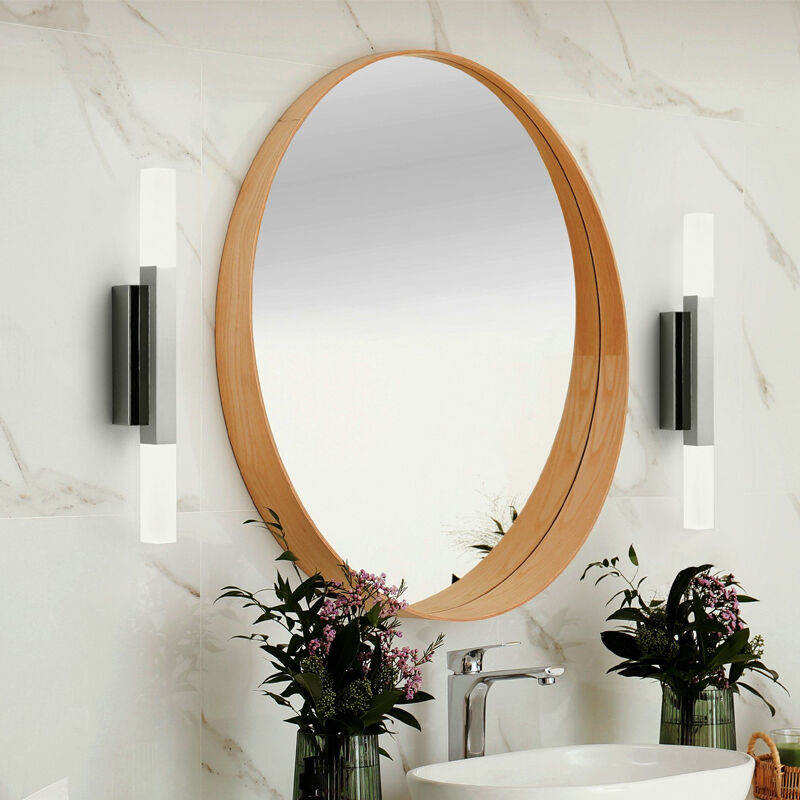 Aluminiowy nowoczesny oświetlenie lustra chromowany, Yolande, 5,5W, 3000K LED, IP44