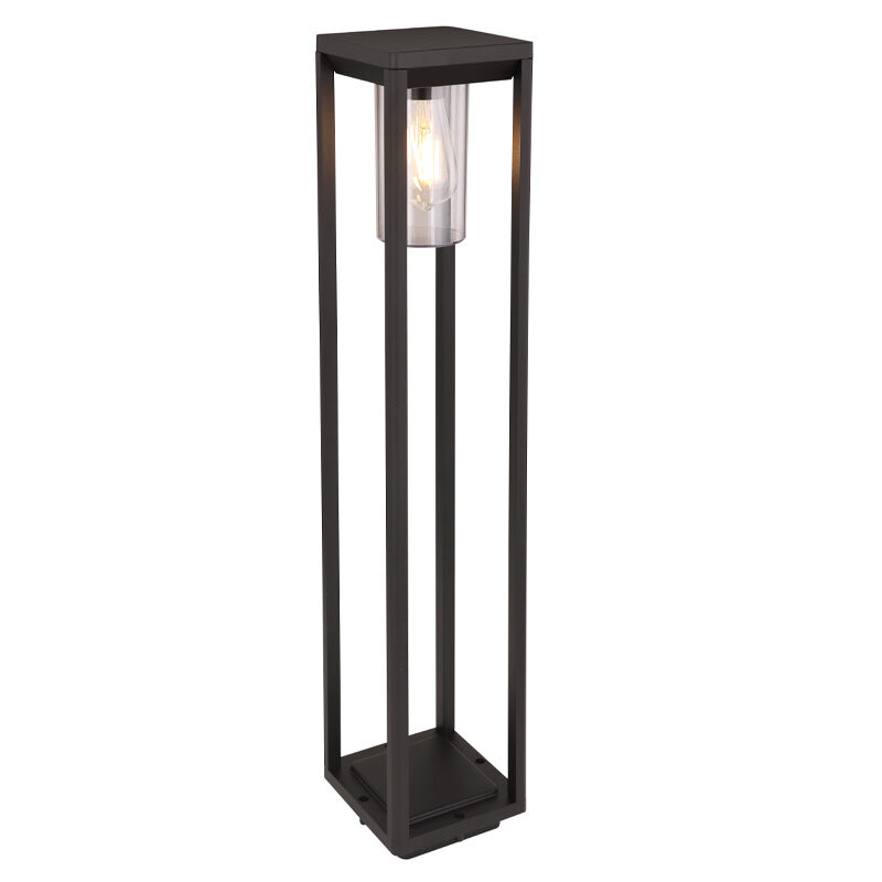 Plastikowa nowoczesna lampa zewnętrzna czarna, Vildan, IP44