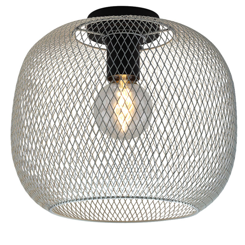 Industrialna lampa sufitowa szara, Emado