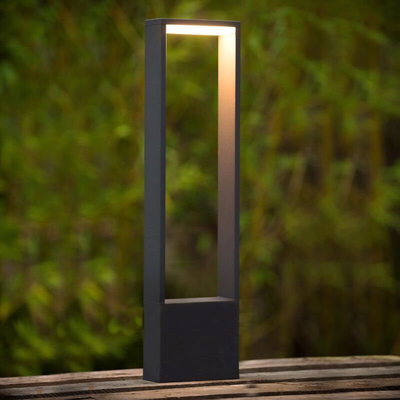 Antracytowa lampa zewnętrzna nowoczesna, Goa, 6,5W, 3000K LED, IP54