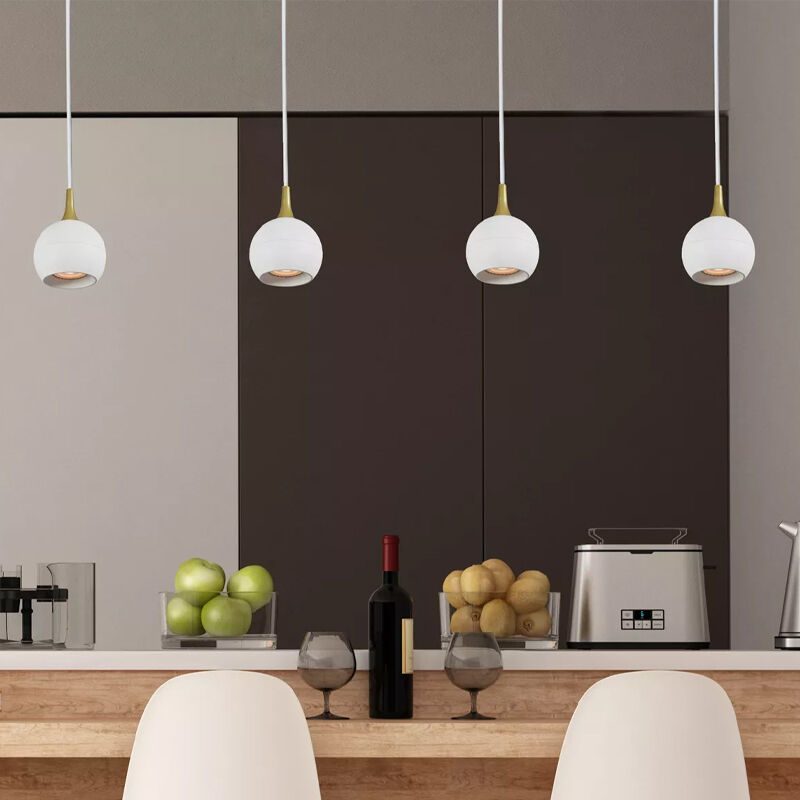 Złota lampa wisząca nowoczesna, Favori