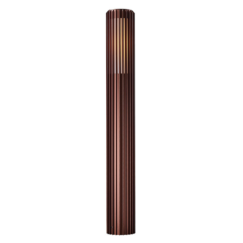 Brazowa lampa zewnetrzna design, Aludra, IP54
