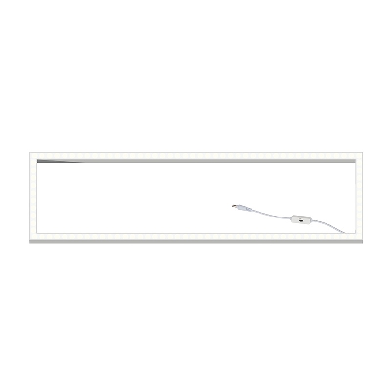 Ramka LED do sufitu podwieszanego 30x120 cm - włącznik biały - 32W - 3173 lm - UGR <23