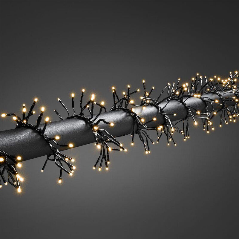 Oświetlenie klastrowe 5,8m, 768 diod LED o barwie ciepłej bieli, 8 pozycji!