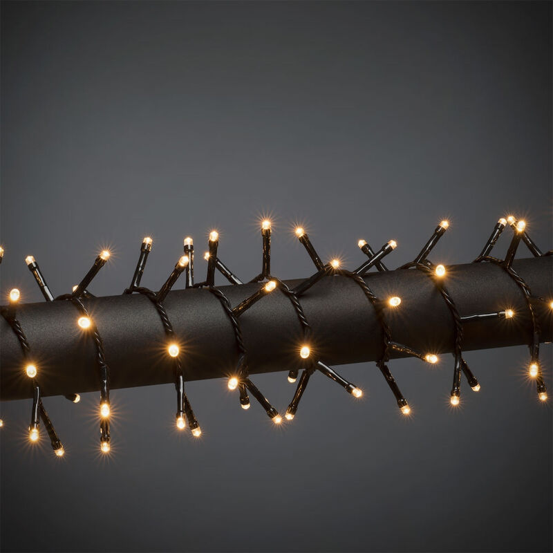 18m zewnętrzne lampki choinkowe LED, 240 ciepłych białych lampek