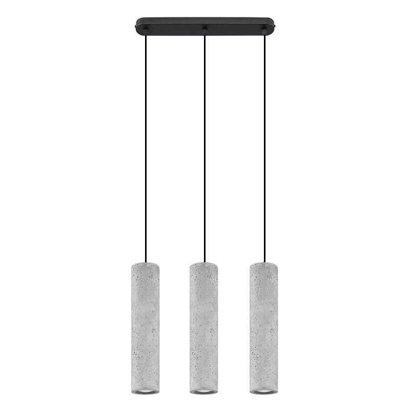 Betonowa lampa wisząca szara, Feyza
