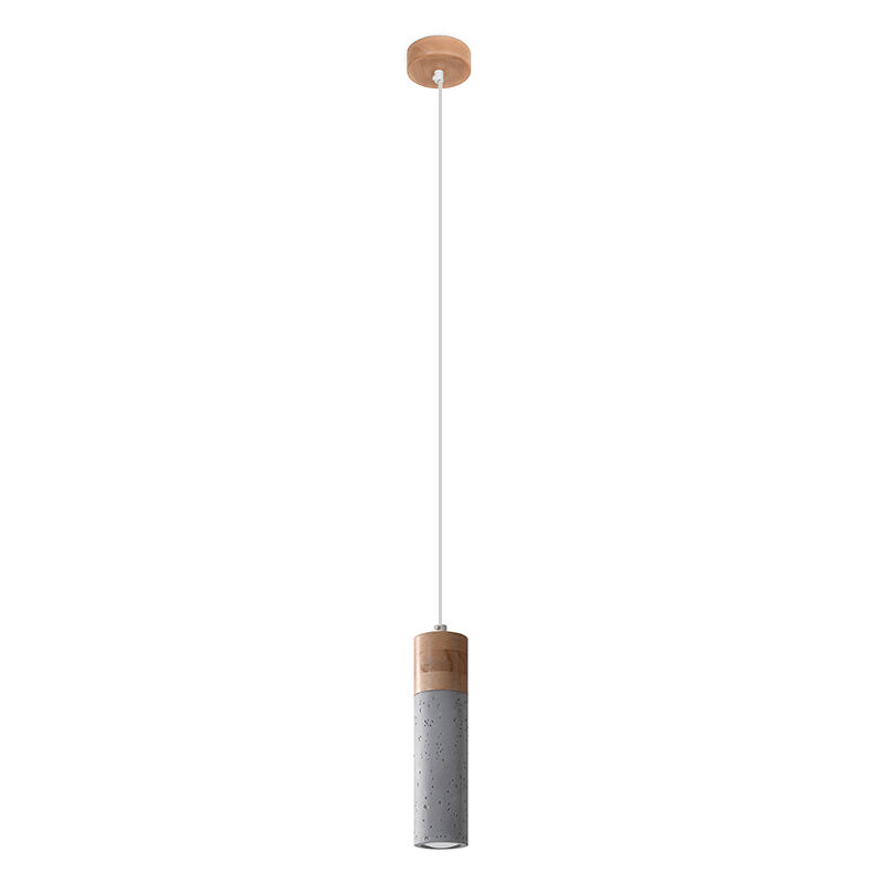 Betonowa lampa wisząca brązowa, Ferron