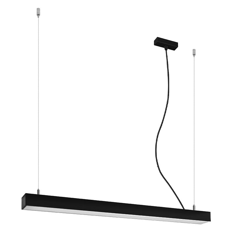 Aluminiowa lampa wisząca czarna, Mascha, 31W, 3000K LED