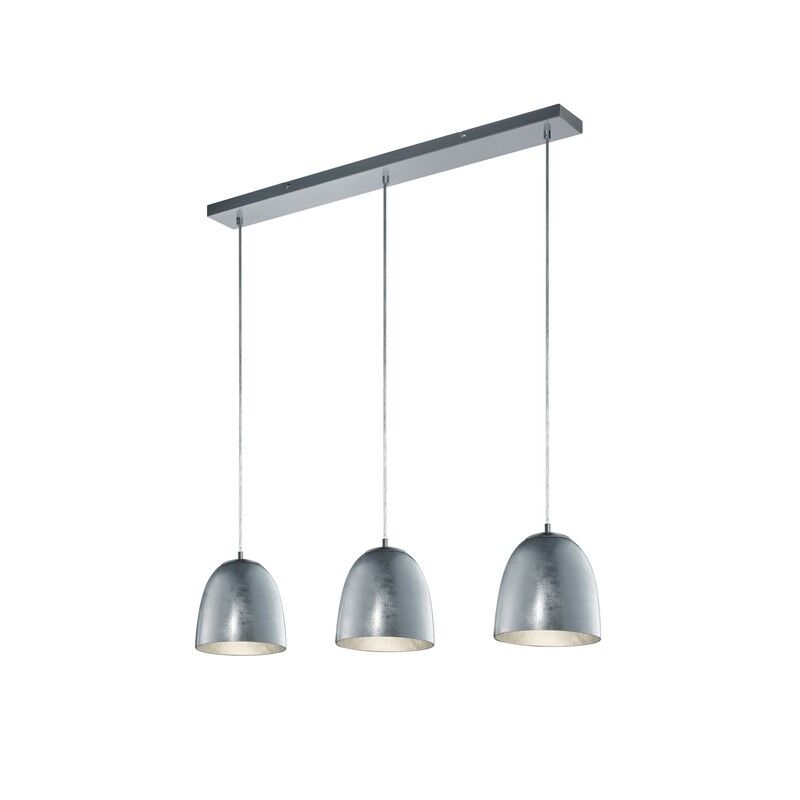 Niklowa lampa wisząca nowoczesna, Nuhad