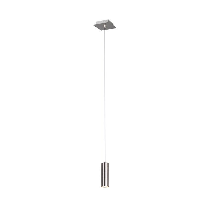 Niklowa lampa wisząca nowoczesna, Kaso