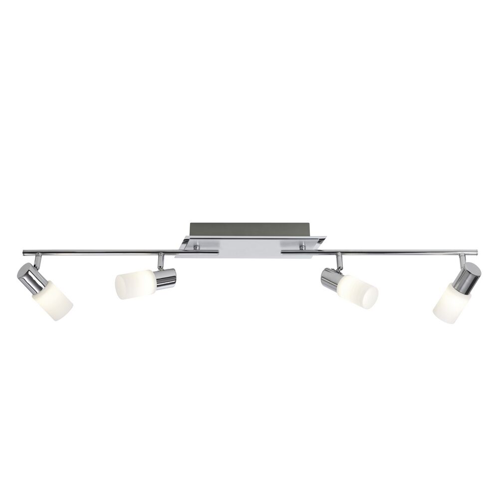 Szary spot sufitowy szklany, Morely, 4,3W, 3000K LED