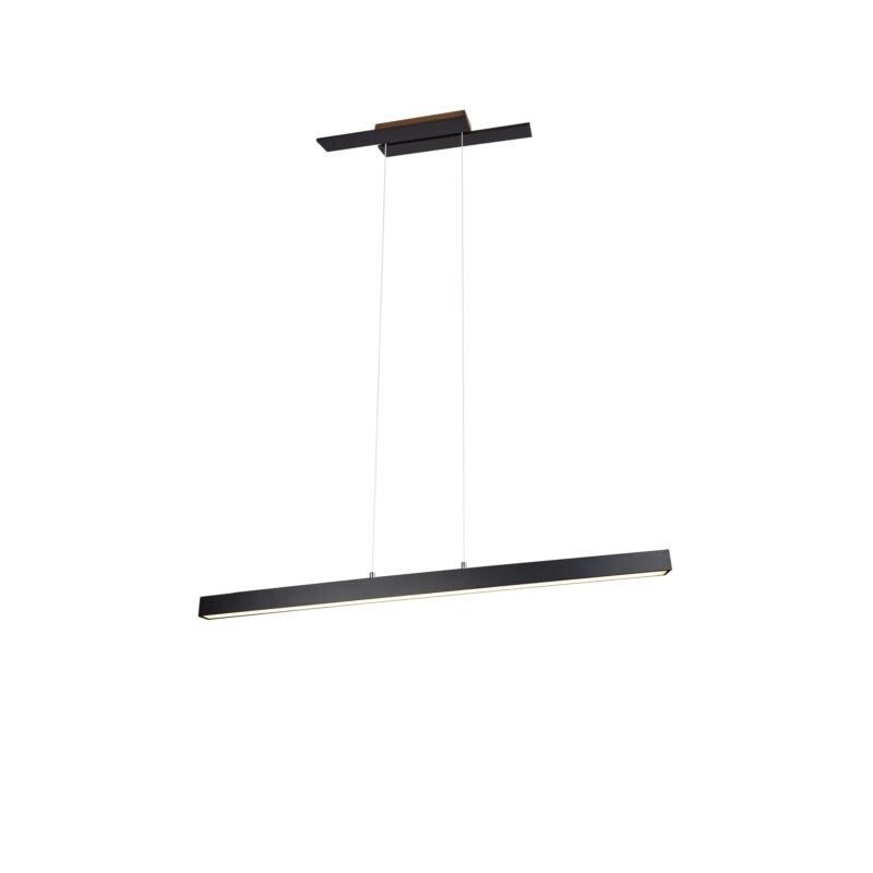 Czarna lampa wisząca nowoczesna, Thyra, 44W, 3000K LED