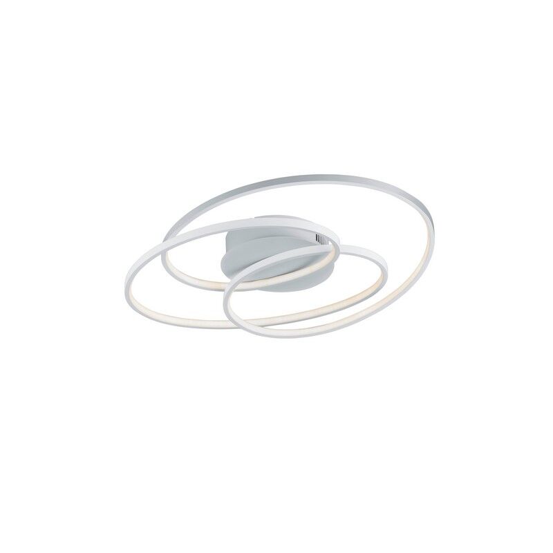 Biały plafon sufitowy nowoczesny, Sabra, 38W, 3000K LED