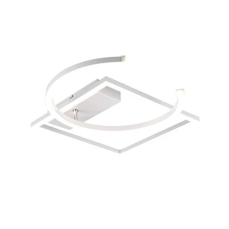 Biały plafon sufitowy nowoczesny, Emine, 23,5W, 4000K LED