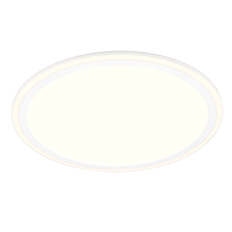 Biały plafon sufitowy nowoczesny, Omaima, 17W, 3000K LED