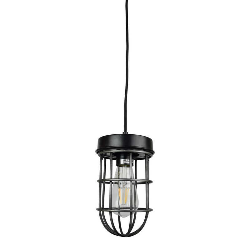 Industrialna lampa wisząca czarna, Nova