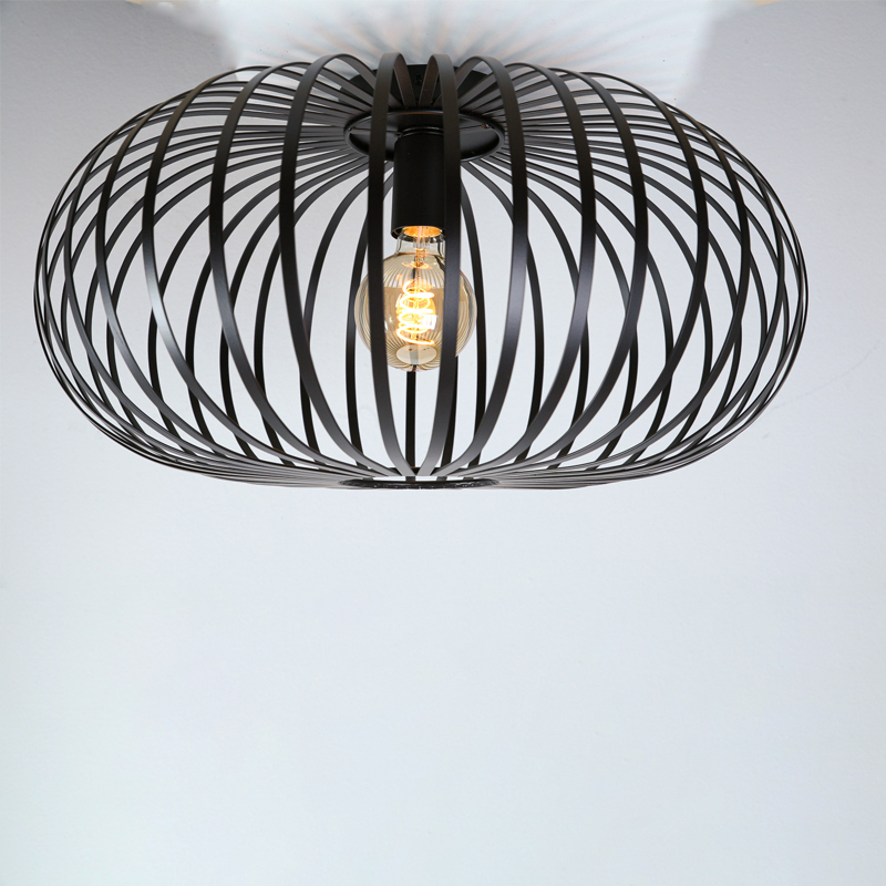 Industrialna lampa sufitowa czarna, Balloon