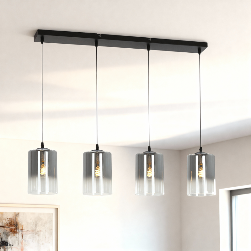 Design lampa wisząca szara, Haris Design lampa wisząca szara, Haris