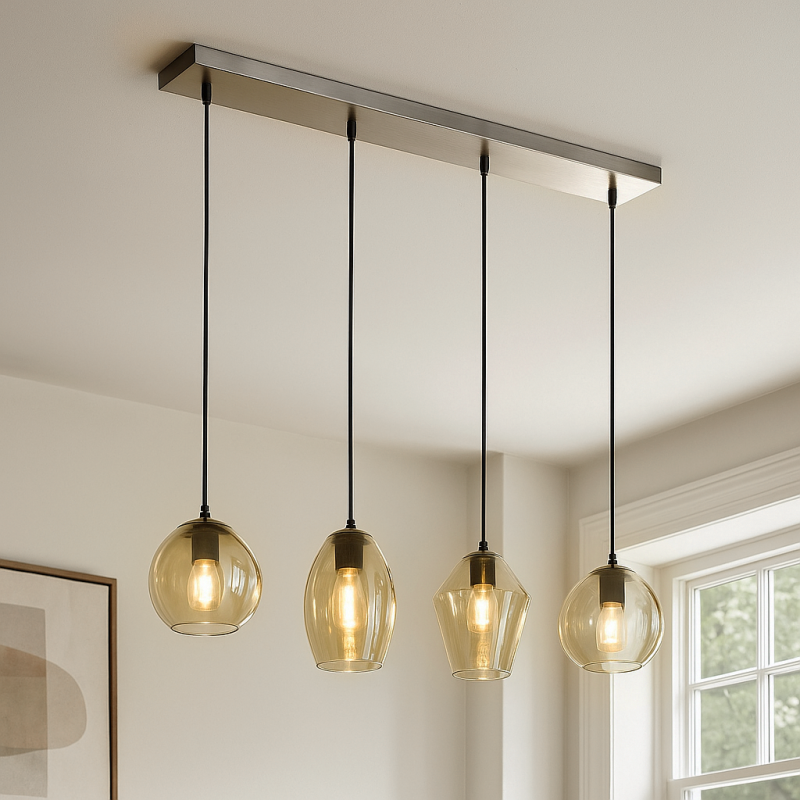 Design lampa wisząca bursztynowa, Lazaro
