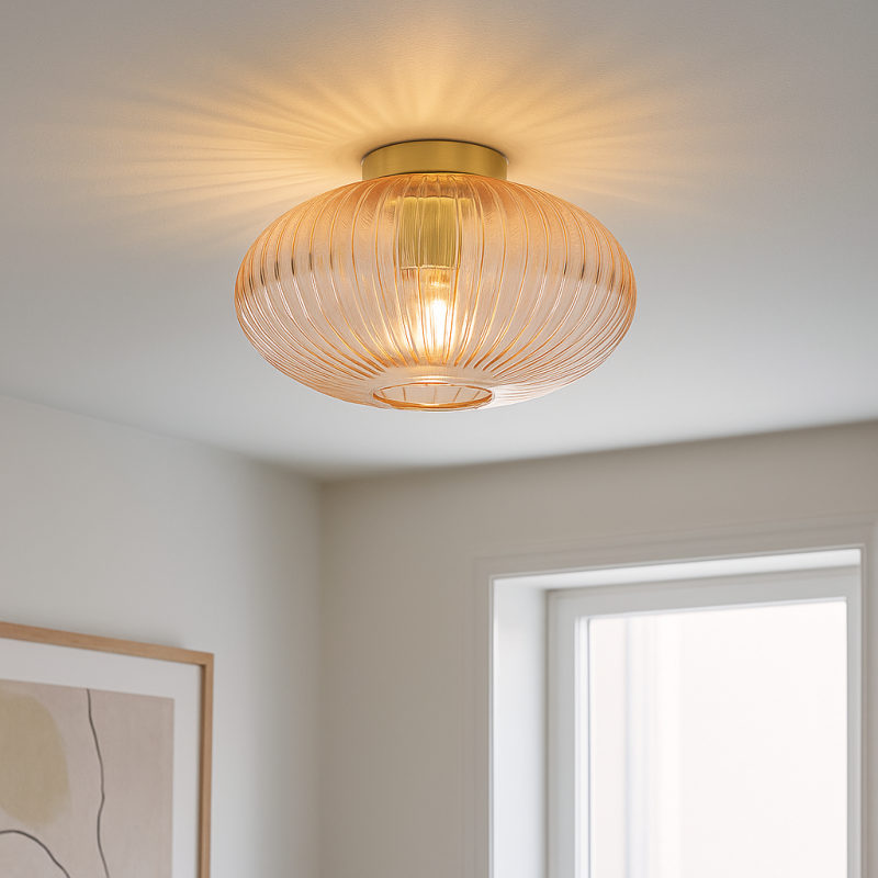 Design plafon sufitowy różowy, Charlois