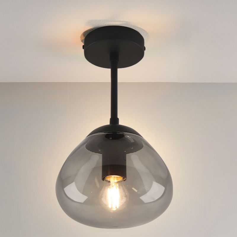 Design lampa sufitowa szara, Sedef