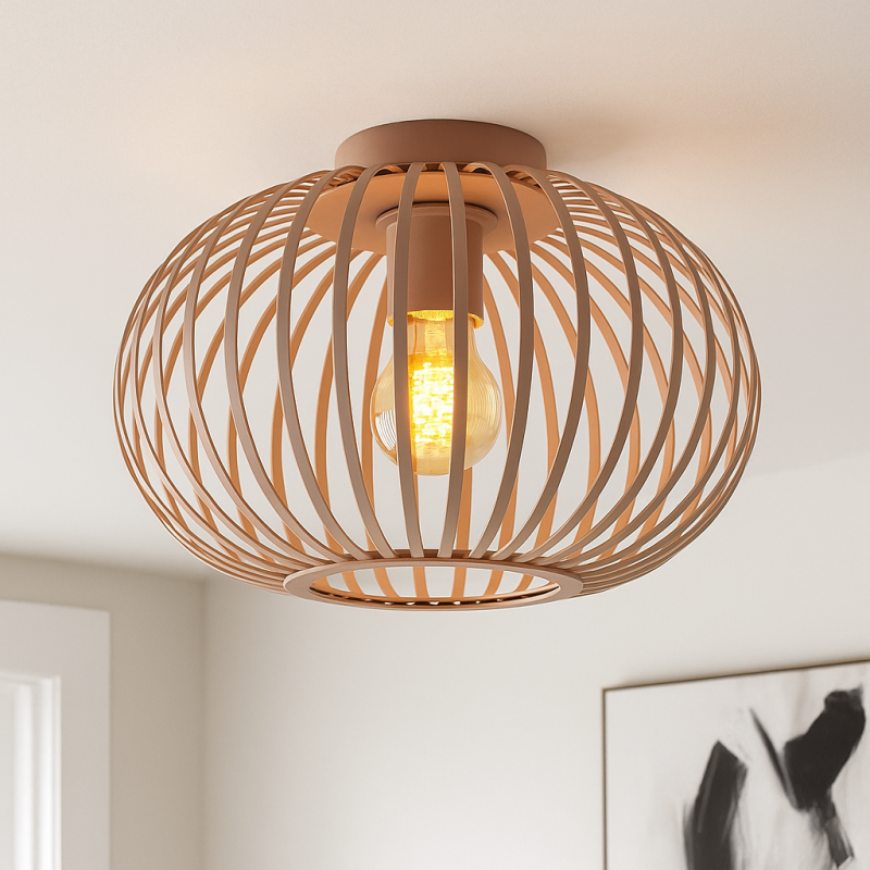 Industrialna lampa sufitowa ciemnoszara, Lieve