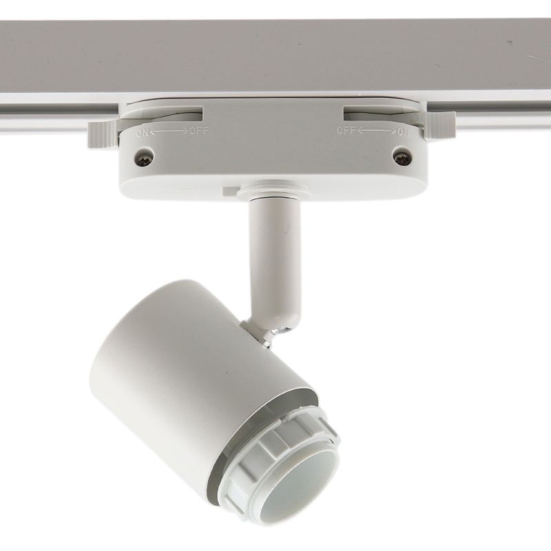 Plastikowy reflektor do szynoprzewodu 1 fazowe biały,