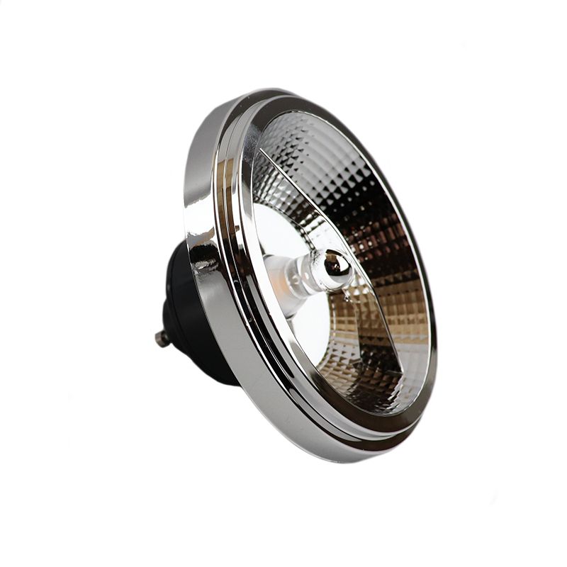 Żarówka LED GU10, AR111, 12 W, 2700K, ściemniana, czarny tył Żarówka LED GU10, AR111, 12 W, 2700K, ściemniana, czarny tył