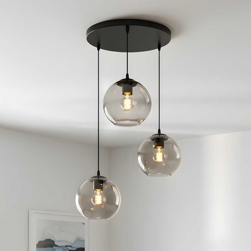 Design lampa wisząca szara, Giada Design lampa wisząca szara, Giada