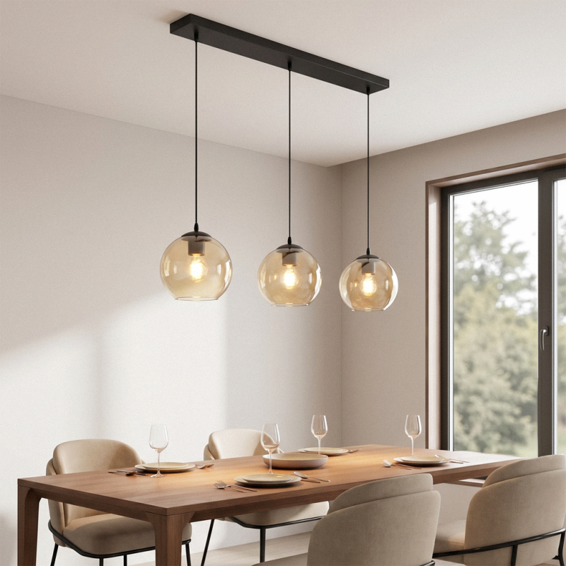 Design lampa wisząca bursztynowa, Giada Design lampa wisząca bursztynowa, Giada