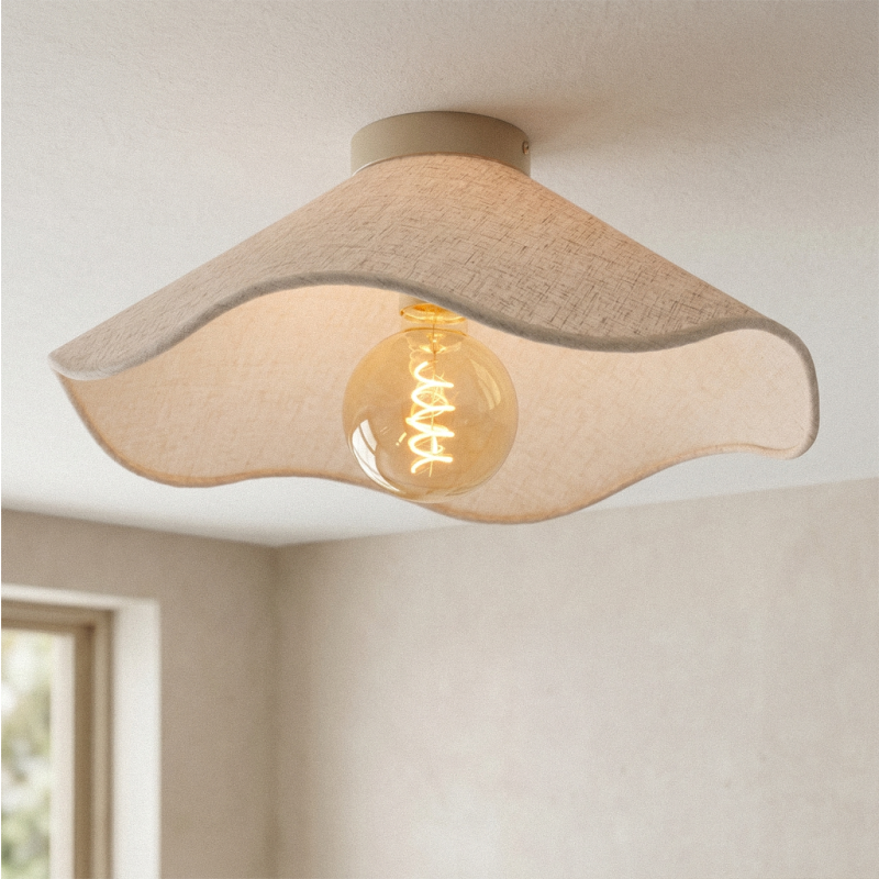 Japandi lampa sufitowa beżowa, Mimi Japandi lampa sufitowa beżowa, Mimi